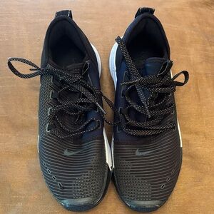 Nike Black and White Athletic Shoes